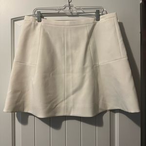 White J. Crew Skirt